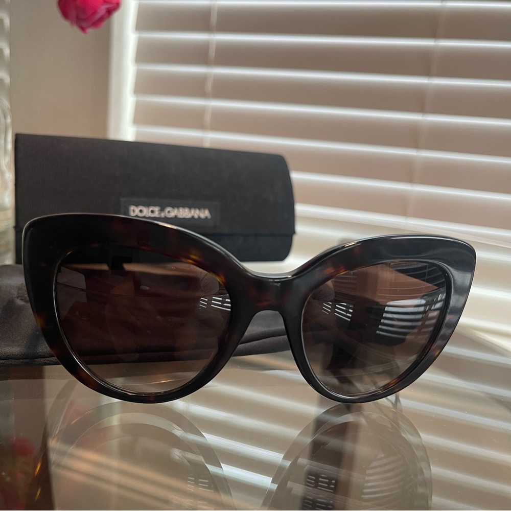 Dolce & Gabbana brown sunglasses